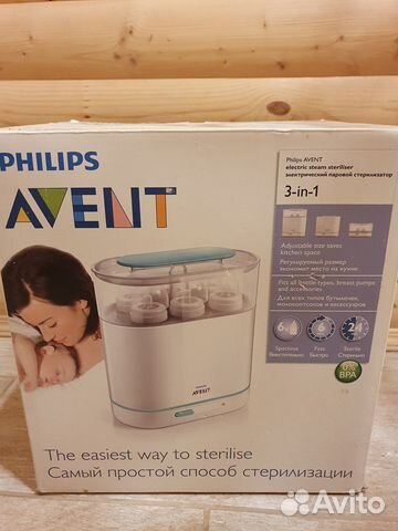 Электрический паровой стерилизатор Philips Avent