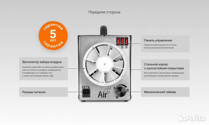 Система Озонирования для Клининга Air-40