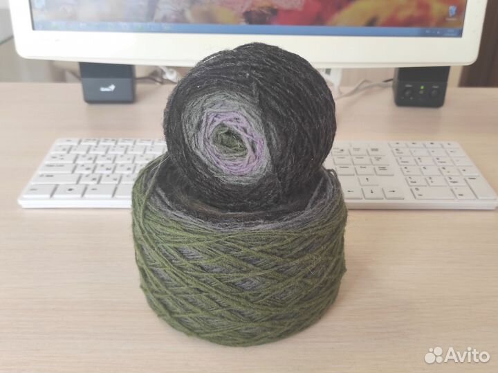 Пряжа Кауни 8/1 и Дундага 6/1