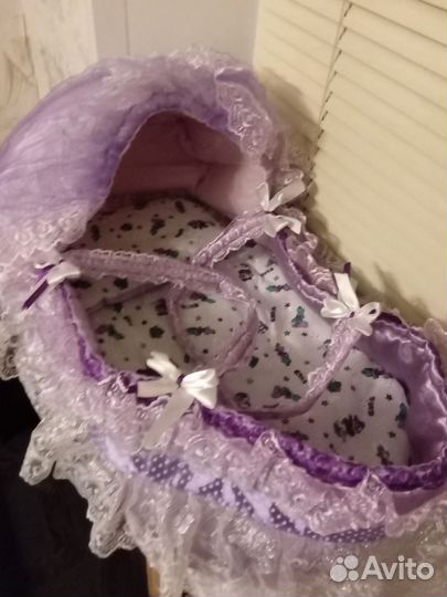 Новая люлька переноска для кукол реборн