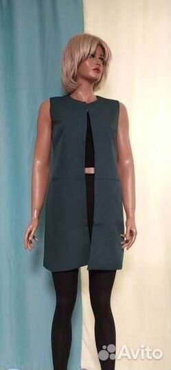 Жилетка женская удлиненная новая