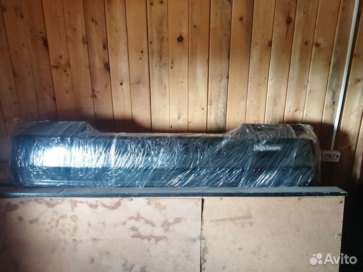 Бампер задний Сelica 202, 203, 205 черный