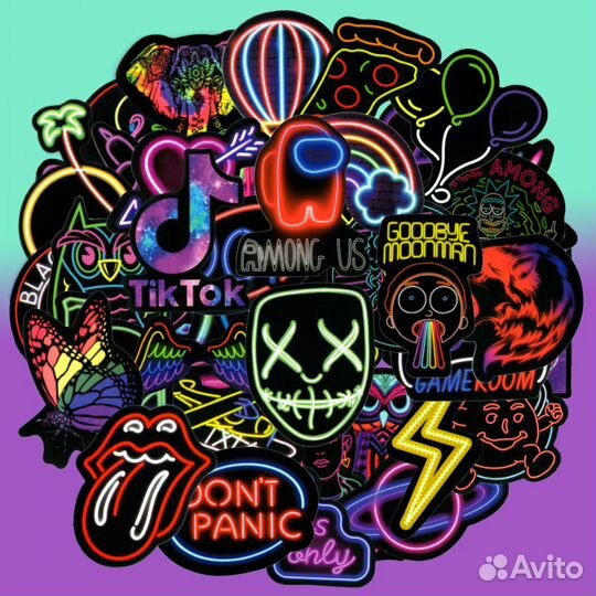 Наклейки, стикеры для сноуборда, самоката, хобби