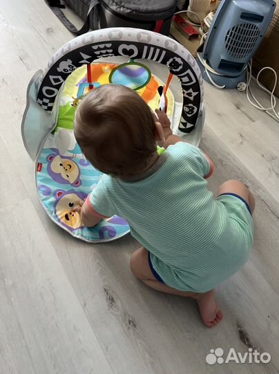 Игровой коврик с дугой fisher price