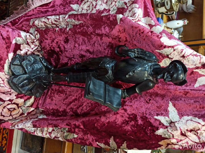 Статуя Дон Кихот чугун