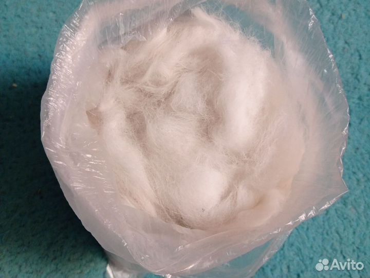 Собачья шерсть пух