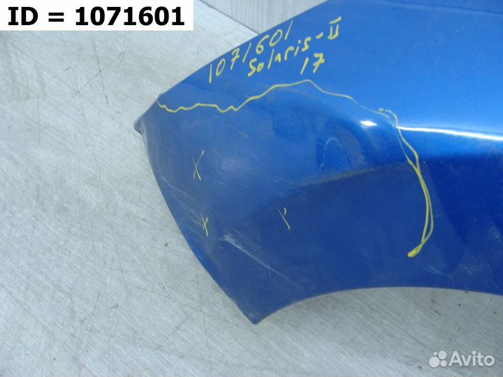 Крыло переднее левое Hyundai Solaris