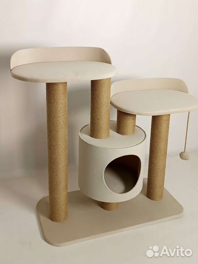 Домик для кошки с лежанками