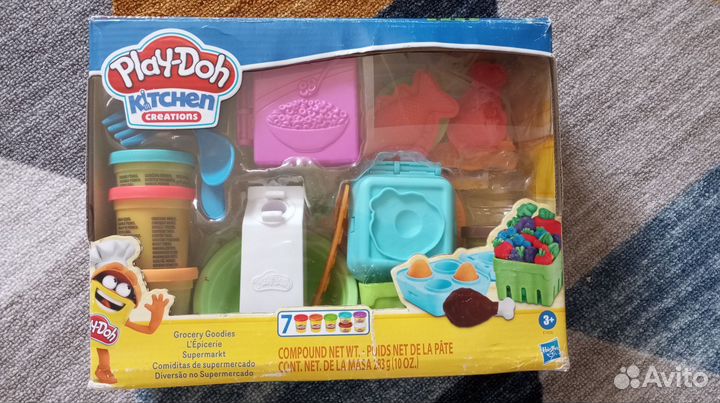 Набор посудки, play doh, pasta fantasta