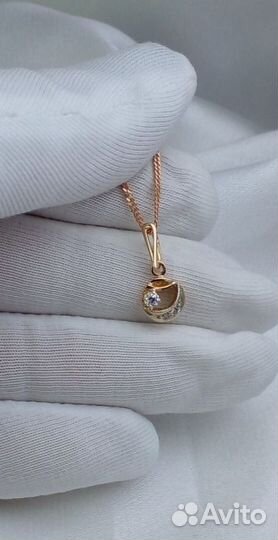 Подвеска с фианитами (с)