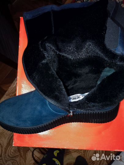 Сапоги женские зимние натуральная кожа