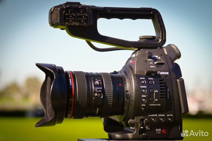 Видеокамера Canon EOS C100 (кинокамера)