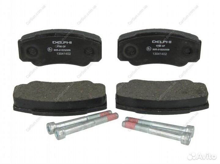 Колодки тормозные зад,к-т Citroen Jumper/Boxer