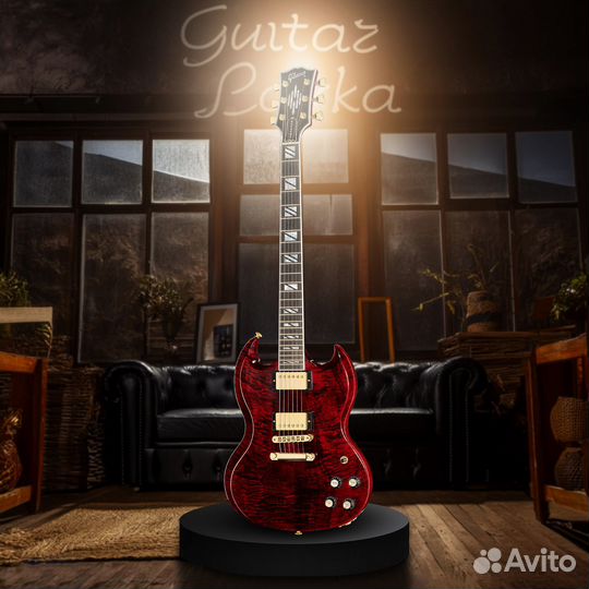 Электрогитара Gibson SG Supreme Wine Red