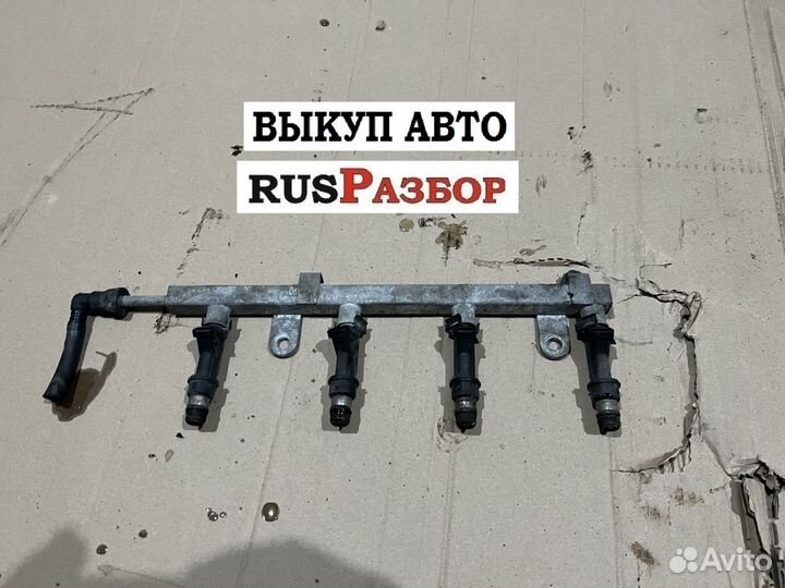 Рампа с форсунками Шевроле Авео Т250