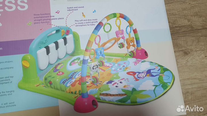 Детский коврик-пианино