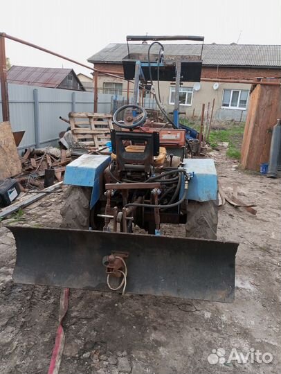 Самодельный мини трактор погрузчик