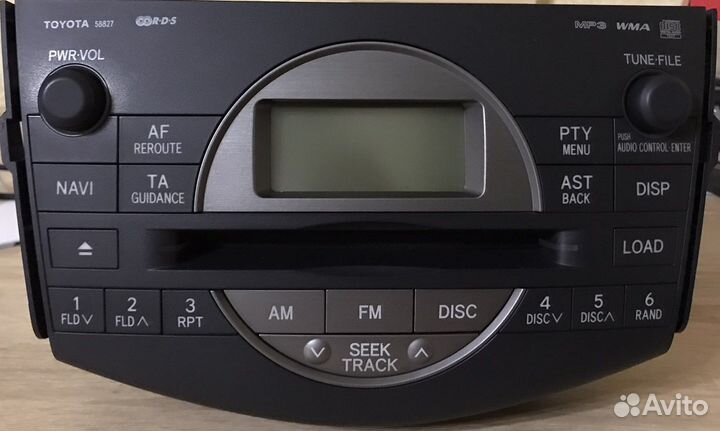Штатная магнитола toyota rav 4 xa30