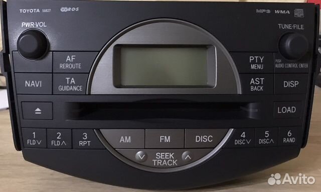 Штатная магнитола toyota rav 4 xa30