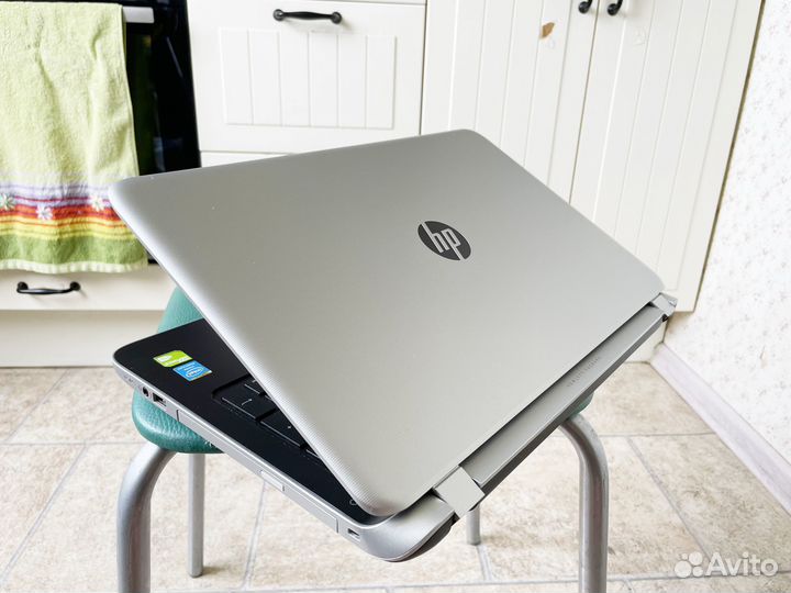Стильный HP + Core 4 ядра игровой ноутбук