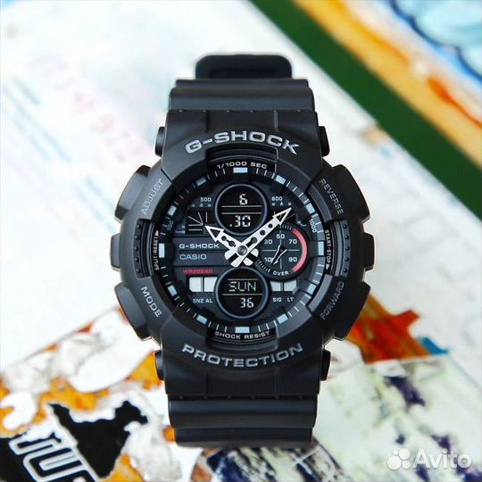 Оригинальные часы Casio G-Shock GA-140-1A1