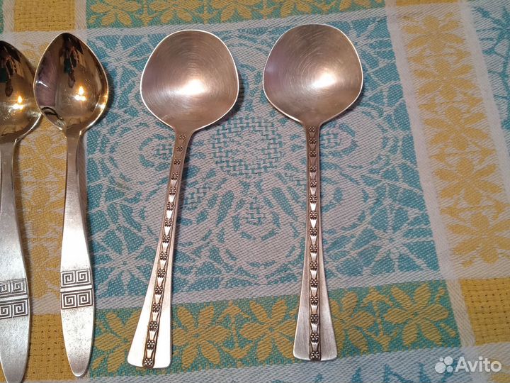 Ложки серебряные