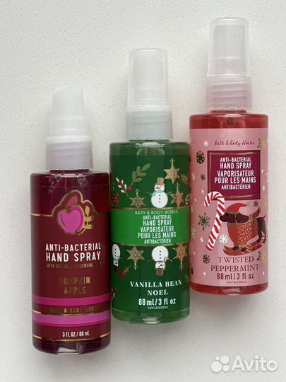 Антисептики-спреи Bath and Body Works