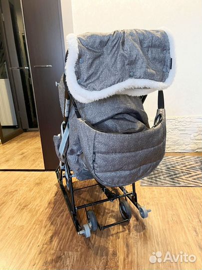 Санки коляска nika