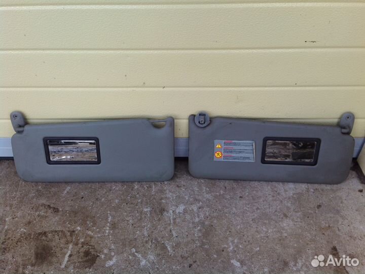 Рено Сценик 1-солнцезащитные козырьки