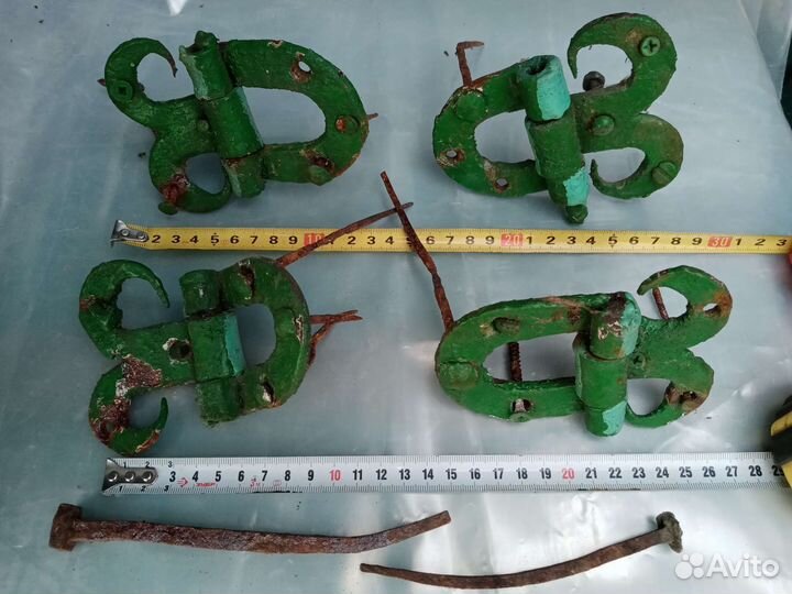 Петли - Шарниры 19 век (от Ставней ). Раритет