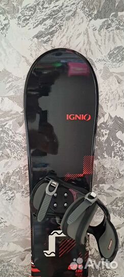 Сноуборд Ignio GRV 150cm+крепления ignio