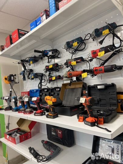 Электроинструмент в ассортименте