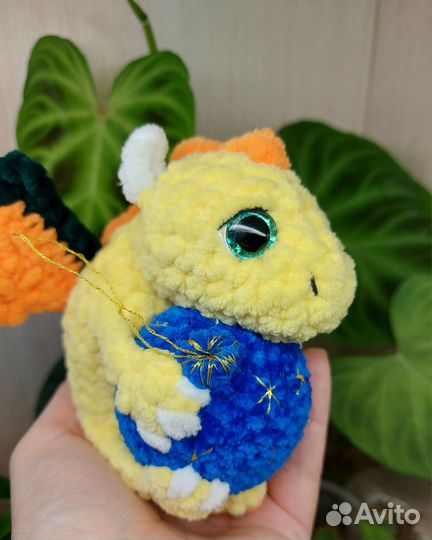 Ёлочная игрушка дракон символ года