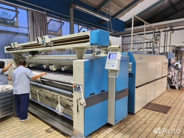 Гладильная линия (гладильный каток) Kannegiesser