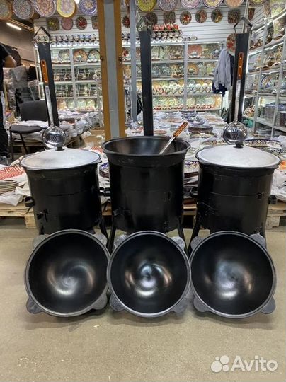 Казан чугунный 8 литров