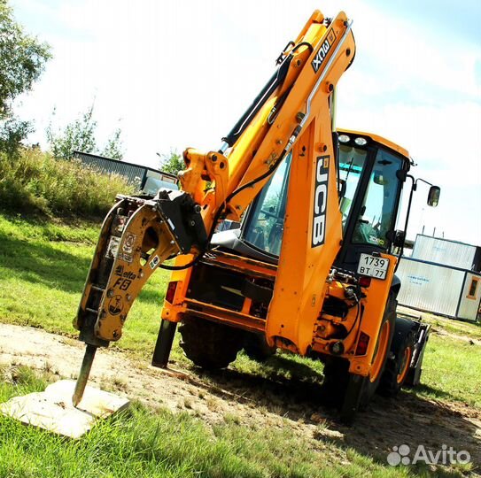 Экскаватор- погрузчик JCB в аренду