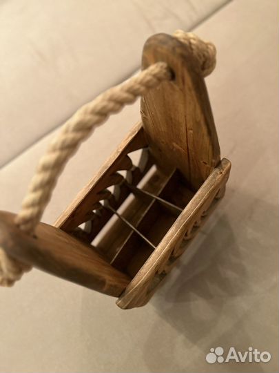 Корзина - ящик - подставка для вина/водки