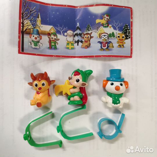 Игрушки киндер mixart и к праздникам