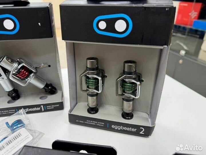 Контактные педали CrankBrothers Eggbeater 1 + шипы