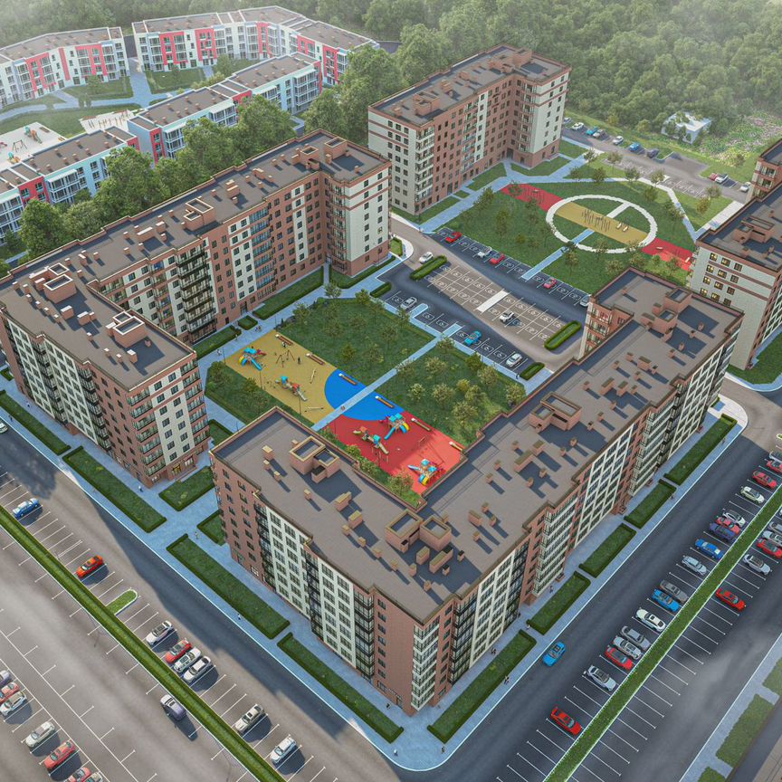 2-к. квартира, 58,2 м², 3/8 эт.