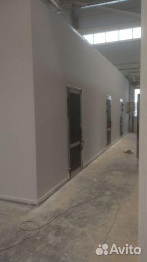 Механизированная шпаклёвка и покраска