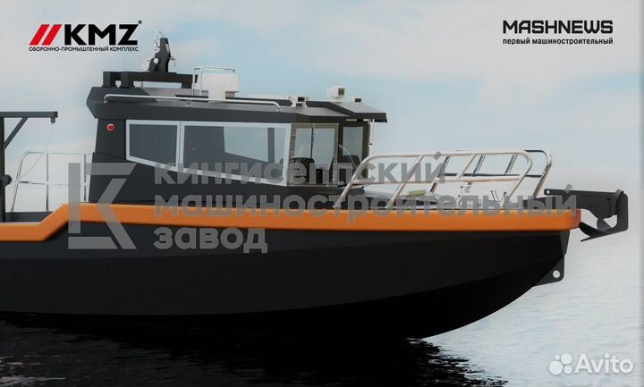 Катер бонопостановщик бп-800 (концепт)