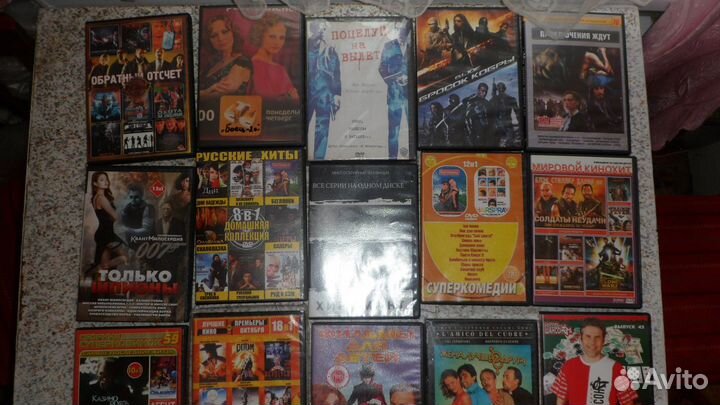 Прода фирменные диски с фильмами DVD