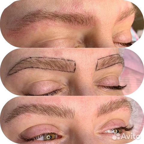 Микроблейдинг бровей