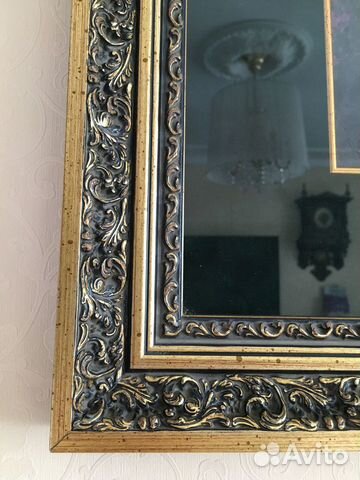 Большая деревянная рама с паспорту проф.багет