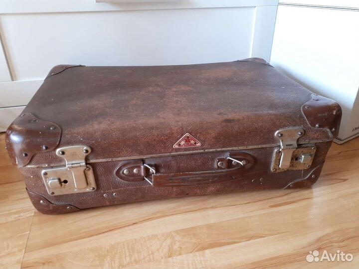 Чемодан Echt Vulkanfiber. Винтаж. гдр. Германия