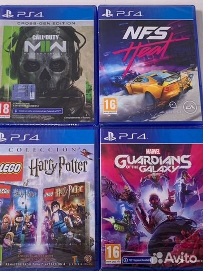 Игры для приставок PS4