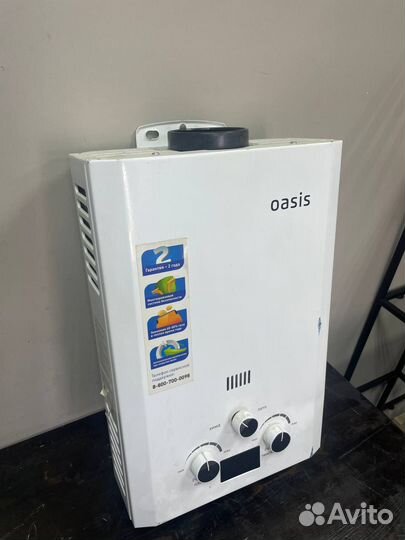 Газовый проточный водонагреватель oasis OR - 12W