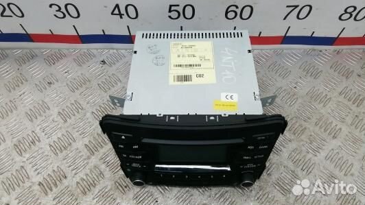 Магнитола hyundai I40 (4NT10I401)