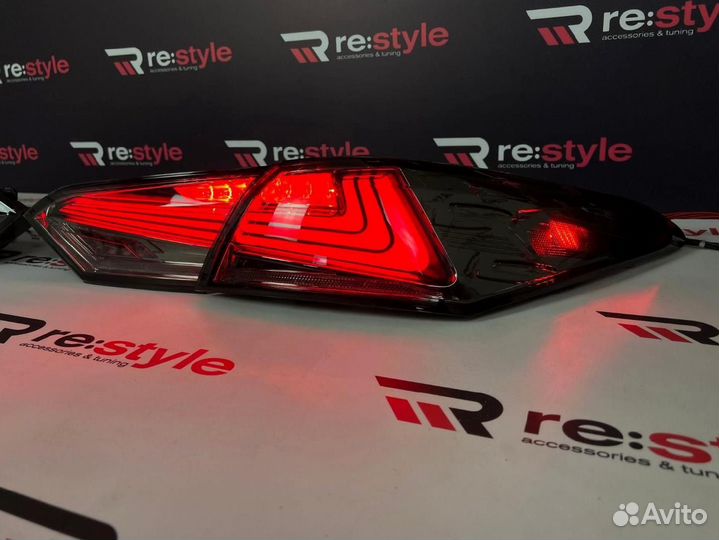 Фары задние Toyota Camry 70 Lexus Style K2116